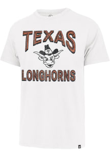 47 Texas Longhorns White Fan Out Franklin Short Sleeve Fashion T Shirt