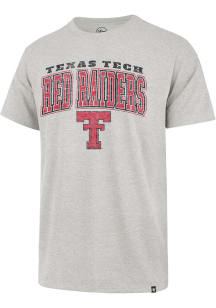 47 Texas Tech Red Raiders Grey Dome Over Franklin Short Sleeve Fashion T Shirt
