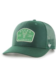 47 Milwaukee Bucks Primer Trucker Adjustable Hat - Green