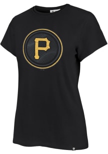 47 Pittsburgh Pirates Womens Gold City Connect Short Sleeve T-Shirt