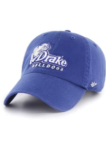 47 Drake Bulldogs Clean Up Adjustable Hat - Blue