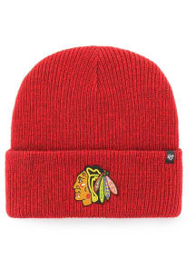 47 Chicago Blackhawks Red Brain Freeze Mens Knit Hat