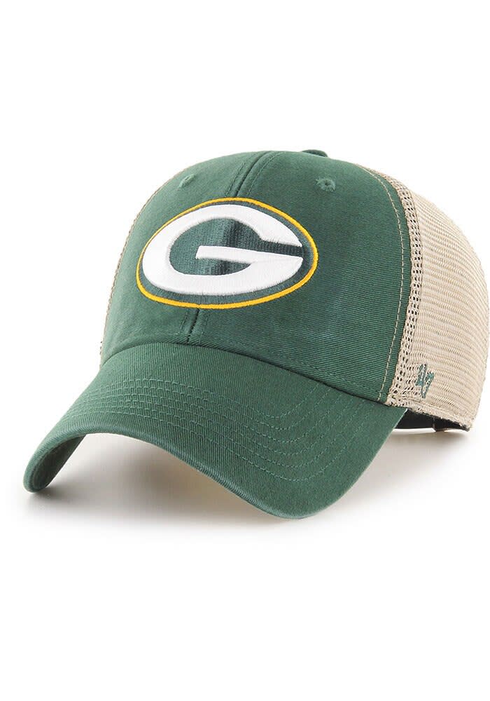 47 Green Bay Packers GREEN Flagship Wash MVP Adjustable Hat - 48014881