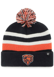 47 Chicago Bears Navy Blue State Line Mens Knit Hat