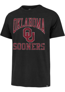 Oklahoma Sooners Mens Black Big Ups Franklin Big and Tall T-Shirt