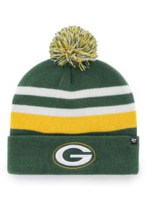 47 Green Bay Packers Green State Line Mens Knit Hat