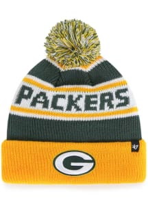 47 Green Bay Packers Green Hangtime Cuff Youth Knit Hat