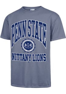 Penn State Nittany Lions Blue 47 Vintage Tubular Seal Short Sleeve Fashion T Shirt