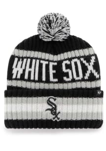 47 Chicago White Sox Black Bering Cuff Youth Knit Hat