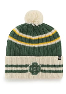 47 Green Bay Packers Green Retro No Huddle Cuff Mens Knit Hat