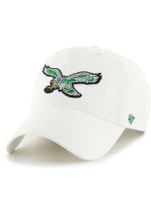 47 Philadelphia Eagles Retro Clean Up Adjustable Hat - White