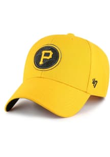 47 Pittsburgh Pirates 2023 City Connect Double MVP Adjustable Hat - Gold