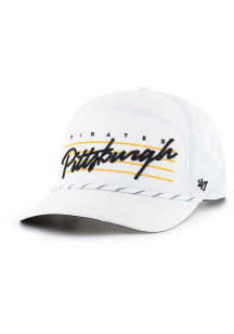 47 Pittsburgh Pirates 2023 City Connect Downburst Hitch Adjustable Hat - White
