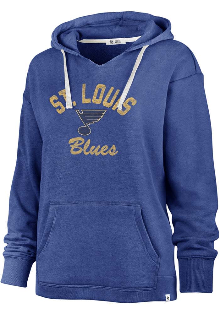 47 St Louis Blues Womens Kennedy Hoodie - Blue