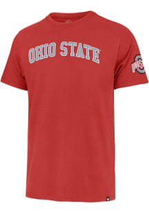 Ohio State Buckeyes Red 47 Franklin Fieldhouse Short Sleeve Fashion T Shirt