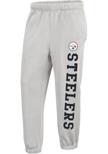 47 Pittsburgh Steelers Womens High Road Grey Sweatpants