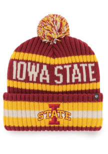 47 Iowa State Cyclones Red Bering cuff Knit Mens Knit Hat