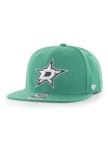47 Dallas Stars Green No Shot Captain Mens Snapback Hat
