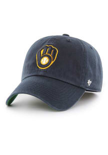 47 Milwaukee Brewers Mens Navy Blue Franchise Fitted Hat