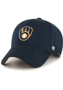 47 Milwaukee Brewers Navy Blue MVP Youth Adjustable Hat