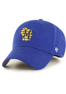 47 Milwaukee Brewers Blue Alt Logo MVP Youth Adjustable Hat