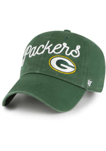 47 Green Bay Packers Green Millie Clean Up Womens Adjustable Hat
