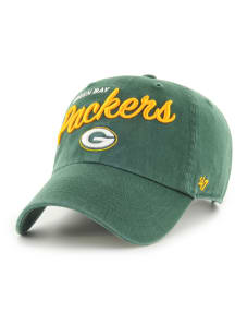 47 Green Bay Packers Green Phoebe Clean Up Womens Adjustable Hat