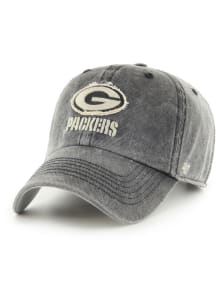 47 Green Bay Packers Esker Clean Up Adjustable Hat - Black
