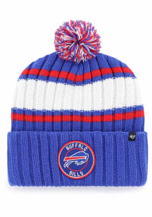 47 Buffalo Bills Blue Plateau Cuff Mens Knit Hat