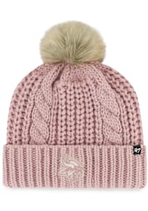 47 Minnesota Vikings Pink Meeko Cuff Womens Knit Hat