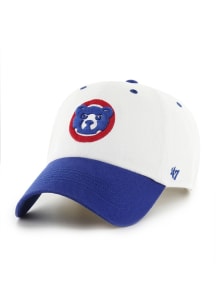 47 Chicago Cubs Double Header Diamond Clean Up Adjustable Hat - White