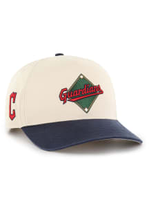 47 Cleveland Guardians Base Knock Hitch Adjustable Hat - Tan