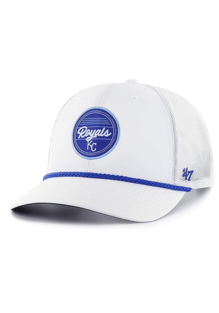 47 Kansas City Royals Fairway Trucker Adjustable Hat - WHITE