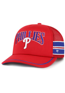 47 Philadelphia Phillies Sideband Trucker Adjustable Hat - Red