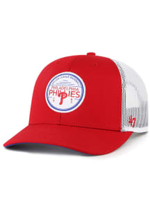 47 Philadelphia Phillies Midland Trucker Adjustable Hat - Red