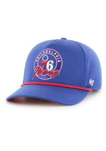 47 Philadelphia 76ers Ring Tone Hitch Adjustable Hat - Blue