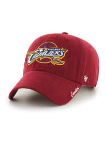 47 Cleveland Cavaliers Maroon Miata Clean Up Womens Adjustable Hat