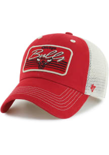 47 Chicago Bulls Five Point Clean Up Adjustable Hat - Red