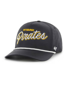 47 Pittsburgh Pirates Fairway Hitch Adjustable Hat - Black