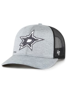 47 Dallas Stars Ledge Trucker Adjustable Hat - Grey