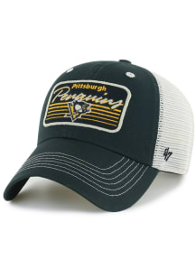 47 Pittsburgh Penguins Five Point Clean Up Adjustable Hat - Black