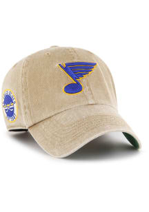 47 St Louis Blues Earldor Clean Up Adjustable Hat - Brown