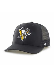 47 Pittsburgh Penguins Mens Black Trophy Flex Hat