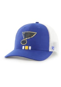 47 St Louis Blues Mens Blue Merge Trophy Flex Hat