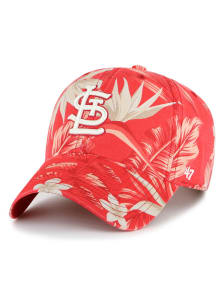 47 St Louis Cardinals Tropicalia Clean Up Adjustable Hat - Red