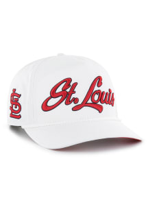 47 St Louis Cardinals Overhand Hitch Adjustable Hat - White