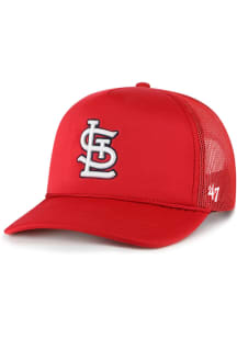 47 St Louis Cardinals Foam Front Mesh Trucker Adjustable Hat - Red