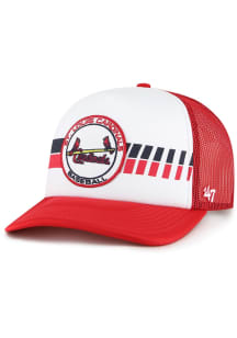 47 St Louis Cardinals Wax Pack Express FM Trucker Adjustable Hat - Red