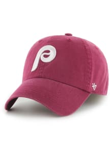 47 Philadelphia Phillies Mens Maroon Cooperstown Classic Franchise Fitted Hat
