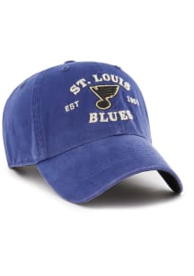 47 St Louis Blues Brockman Clean Up Adjustable Hat - Blue